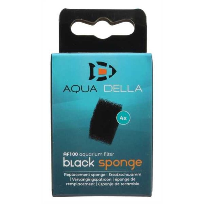 Aqua Della Spons AquaDella AF-100 Zwart