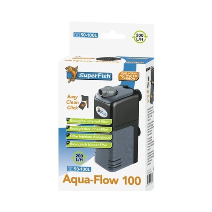 SuperFish SuperFish Aqua-Flow 100 Binnenfilter 50-100 liter