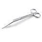 Onlineaquarium spullen Stainless steel curved plant scissors