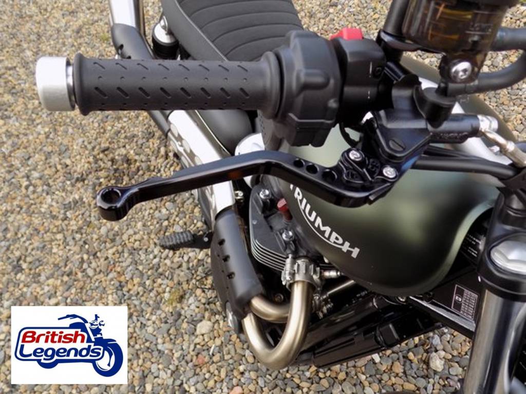 Palancas de aluminio sólido para motos Triumph