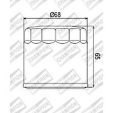 Filtro de aceite Champion para motocicletas Triumph