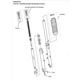 Soufflets de Fourche pour Triumph Twins