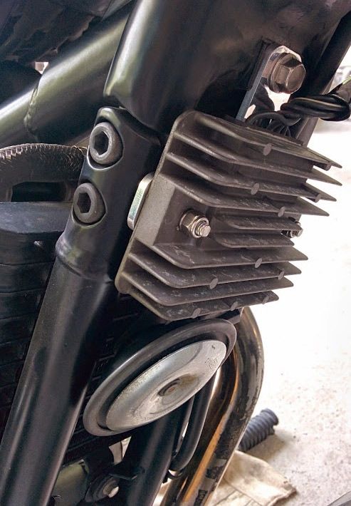 Relocation Bracket for Triumph Twins