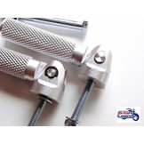 Reposapiés de aluminio sólido para motocicletas Triumph