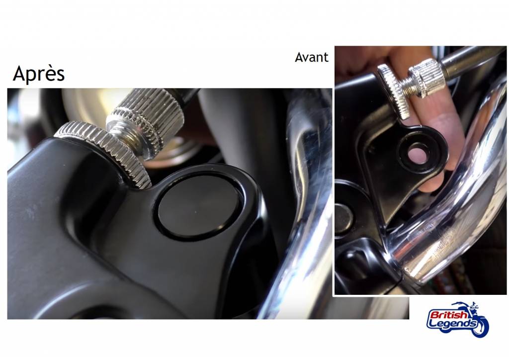 Mirrors Plugs / Blanks for Triumph Twins