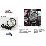 Kit Completo de Faro Adicionale para Triumph Twins