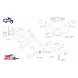 Riser Blocks + Chain Tensioner for Twins 900/1200