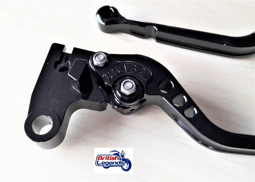 Palancas de aluminio sólido para motos Triumph