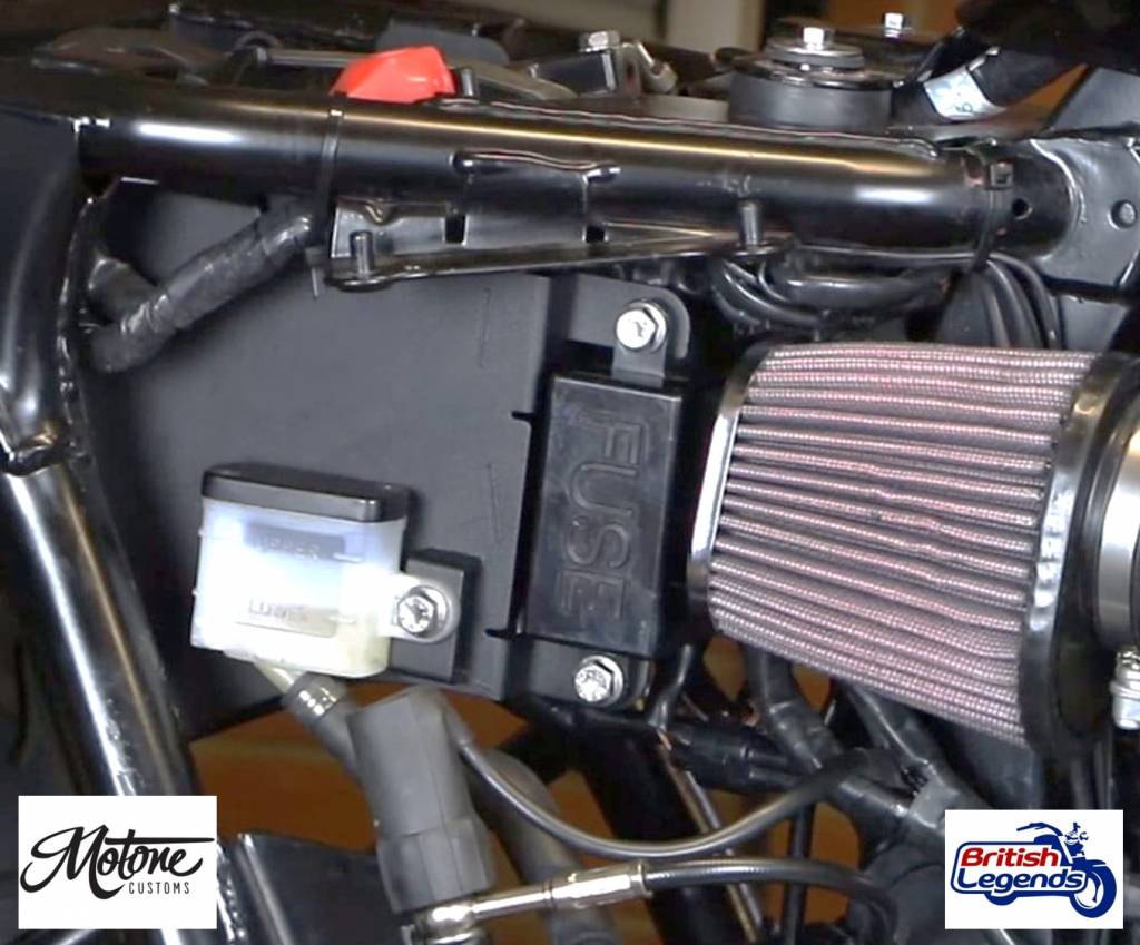 Kit de supresión de la caja de aire Triumph Twins