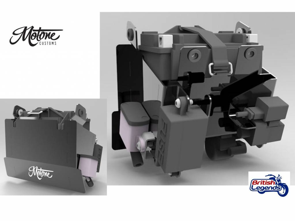 Kit de supresión de la caja de aire Triumph Twins