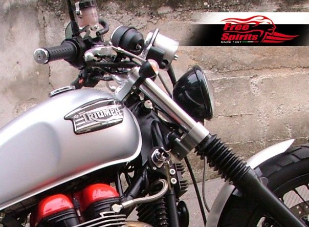 Kit de faro retro, ajuste directo en Triumph Twins