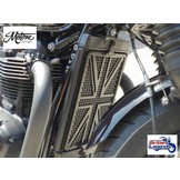 Radiator Stone Guard Union Jack for Triumph
