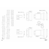 Fork Preload Adjuster Kit for Triumph Twins