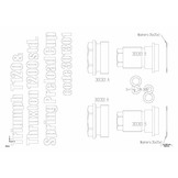 Fork Preload Adjuster Kit for Triumph Twins