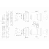 Fork Preload Adjuster Kit for Triumph Twins