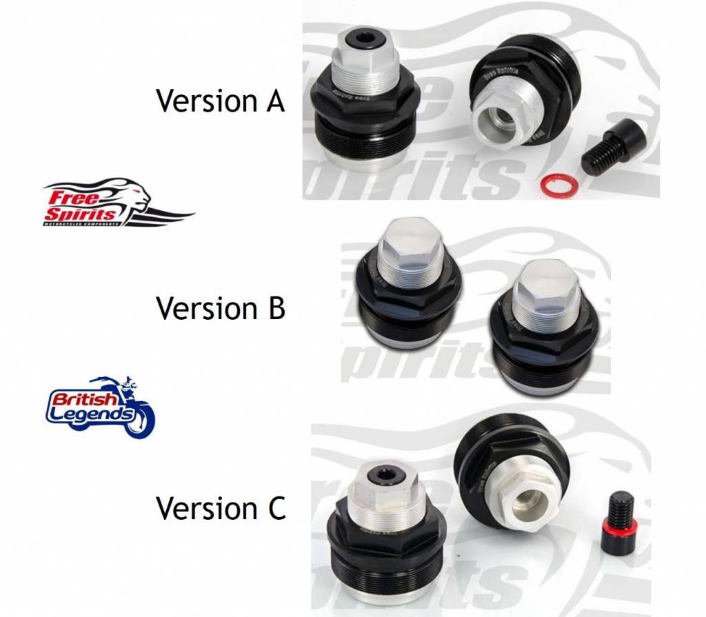 Fork Preload Adjuster Kit for Triumph Twins