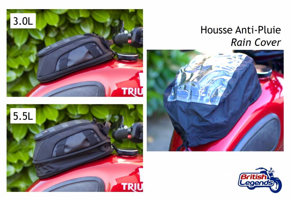 Motorcycle Tank Bag with Magnetic Fitting