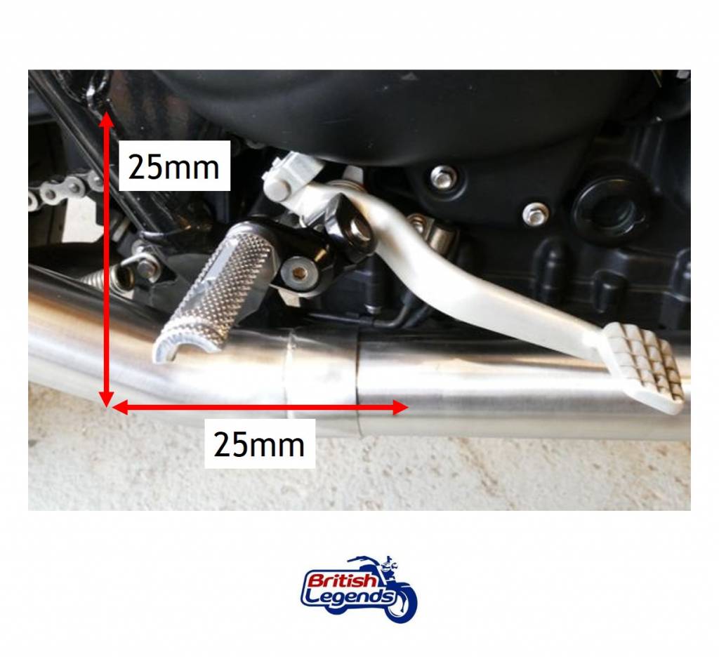 Repose-Pieds Réglables pour motos Triumph
