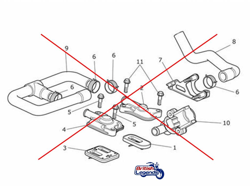 Suppression Système AIS pour Triumph Triples
