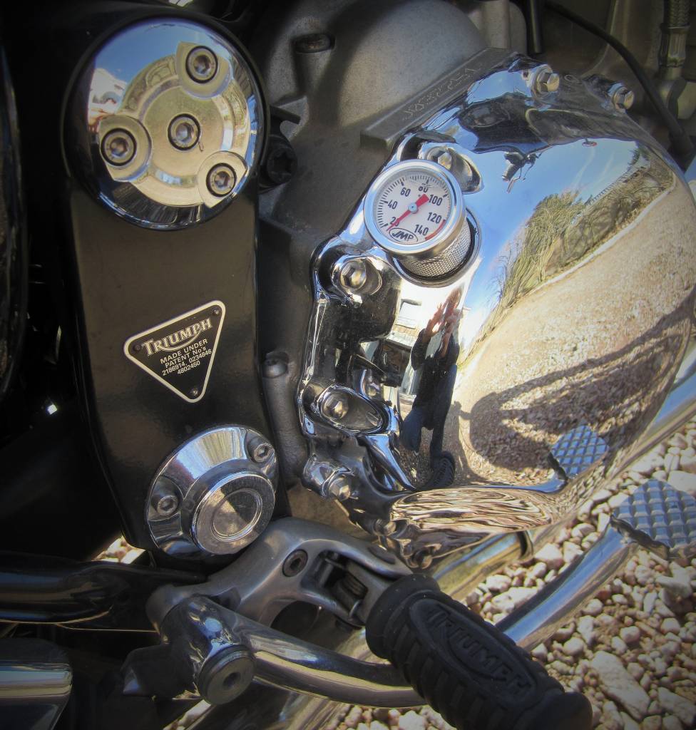 Oil Temperature Gauge for Triumph bikes