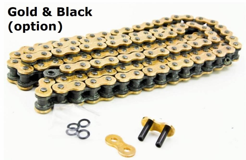 Cadena, piñon y corona para Triumph Daytona 955