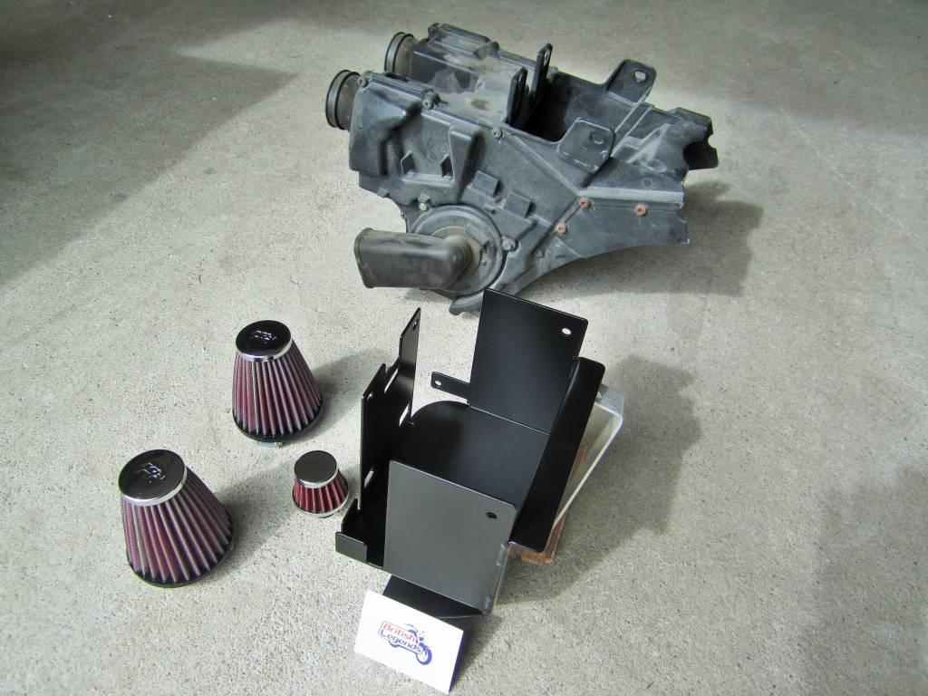 Kit de supresión de la caja de aire Triumph Twins