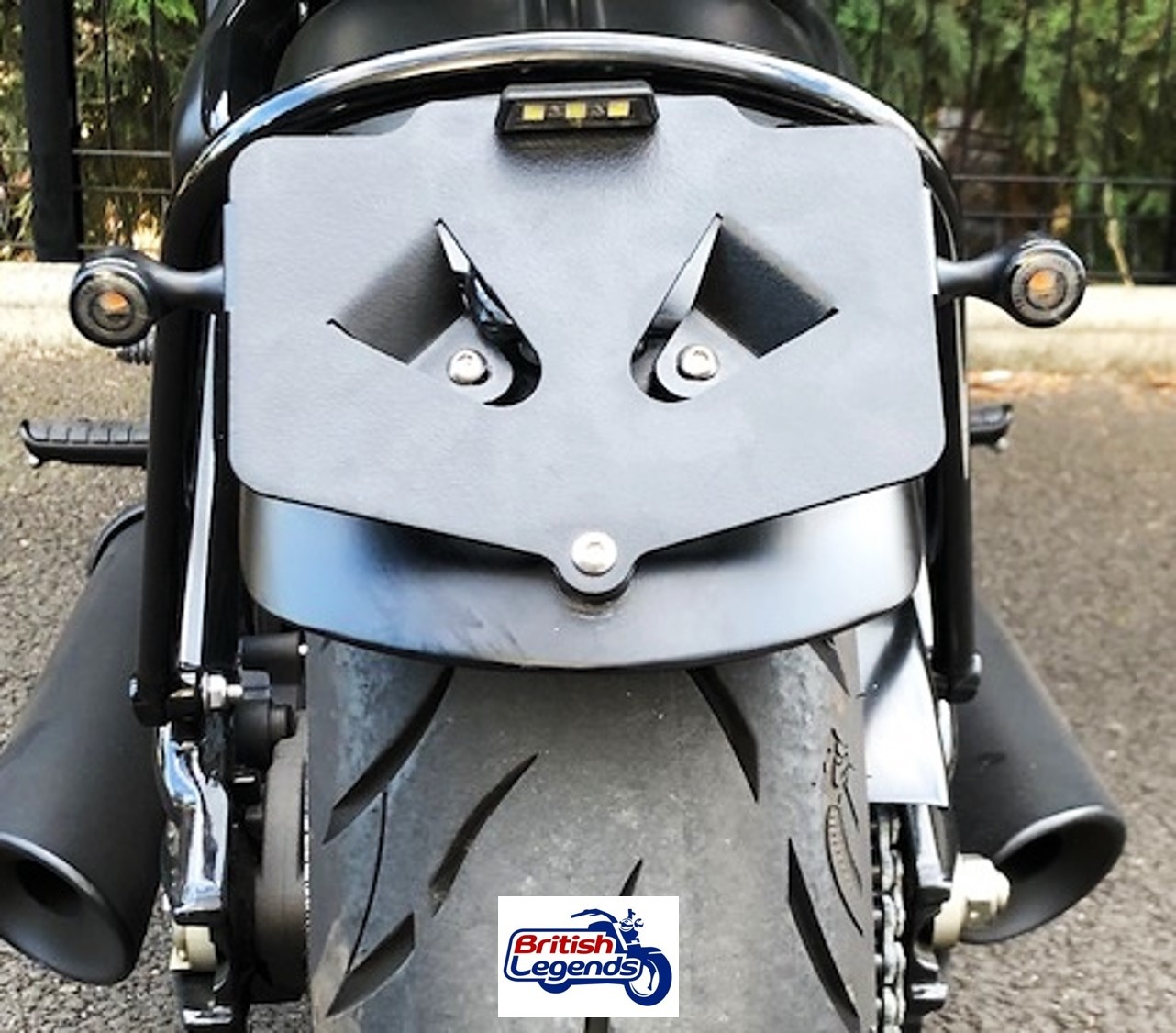 Kit Porte-Plaque Triumph Bobber& Speedmaster