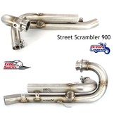 Bypass X-Pipe pour Triumph Twins 900/1200cc