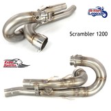 Bypass X-Pipe for Triumph Twins 900/1200cc