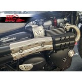 Bypass X-Pipe for Triumph Twins 900/1200cc
