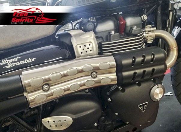 Bypass X-Pipe para Triumph Twins 900/1200cc