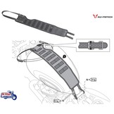 Tank Strap and Accessory Bag Triumph Twins