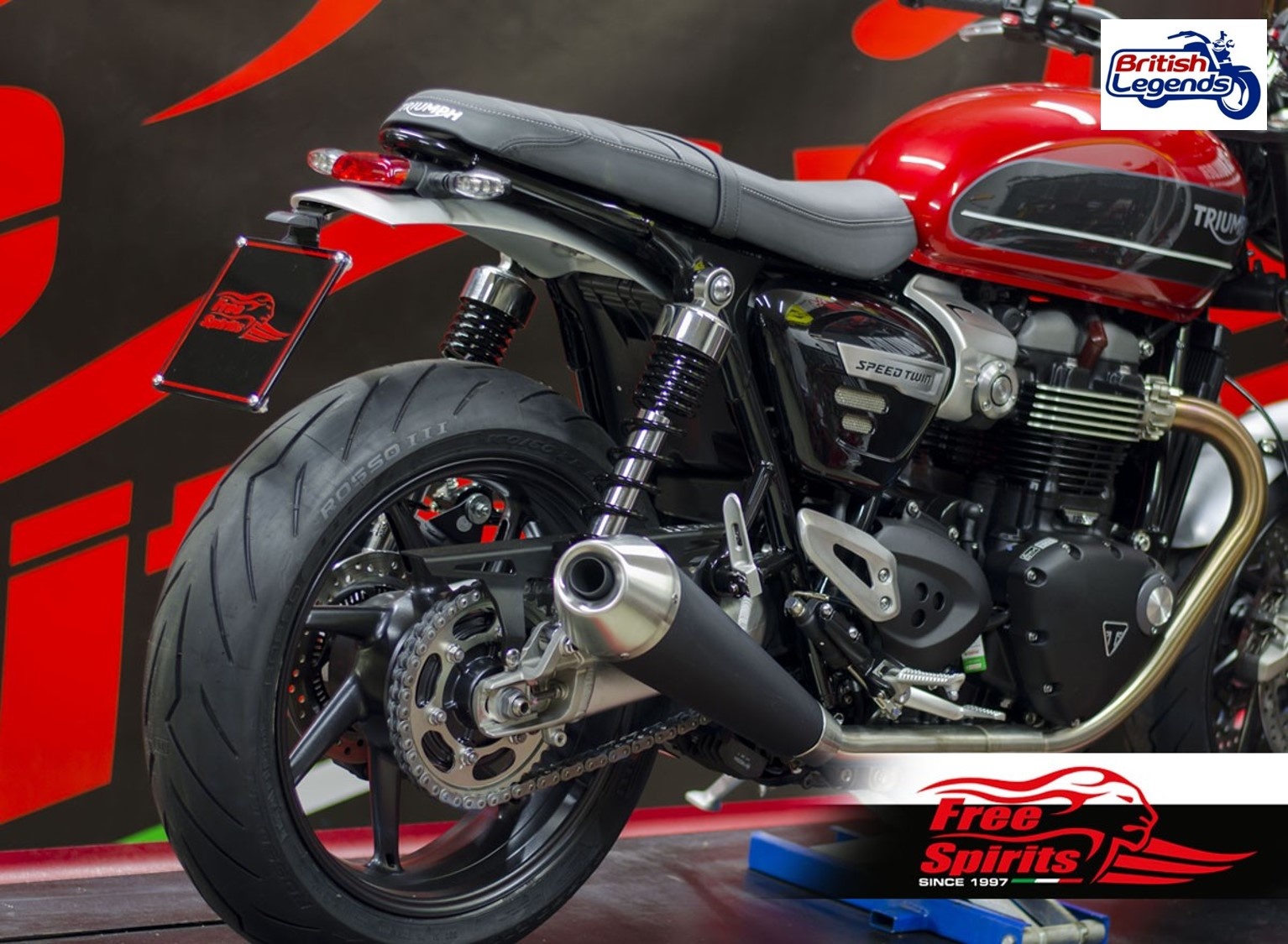 Kit Arrière Court pour Triumph Speed Twin 1200