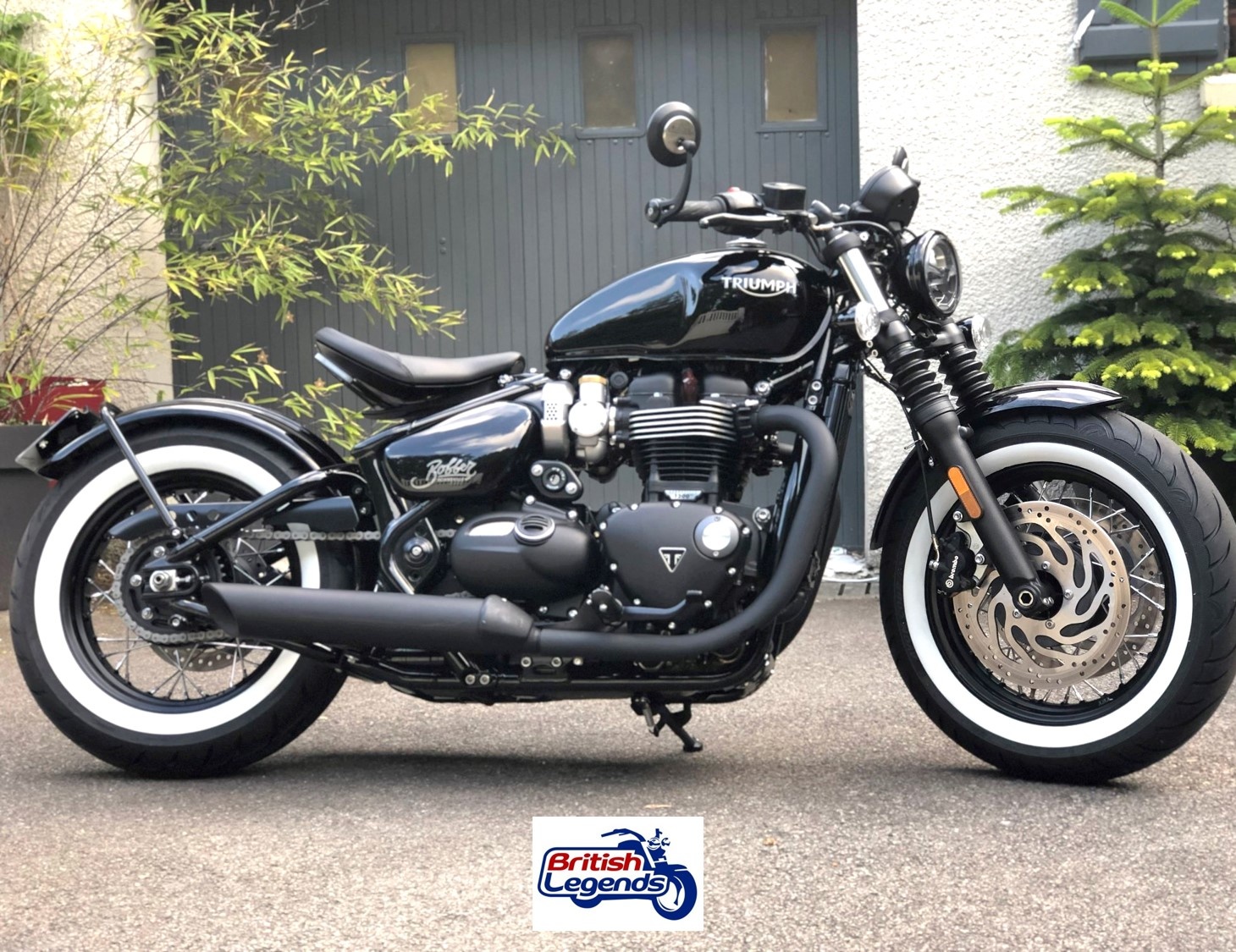 Kit Porte-Plaque Triumph Bobber& Speedmaster