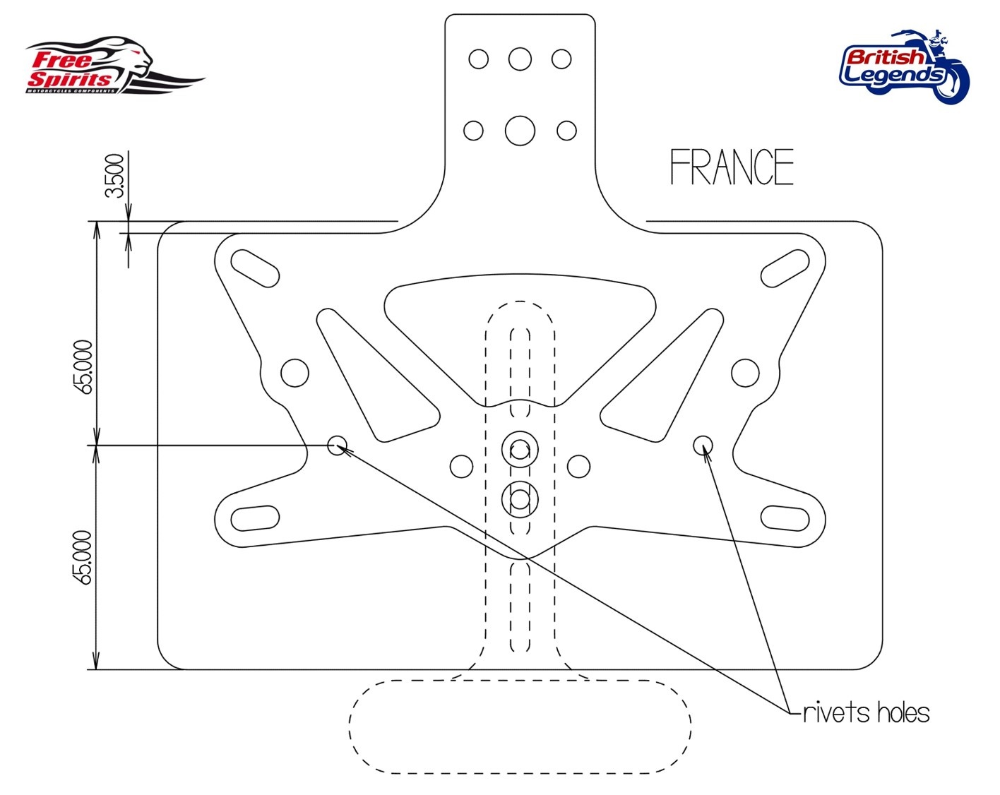 Kit Arrière Court pour Triumph Speed Twin 1200