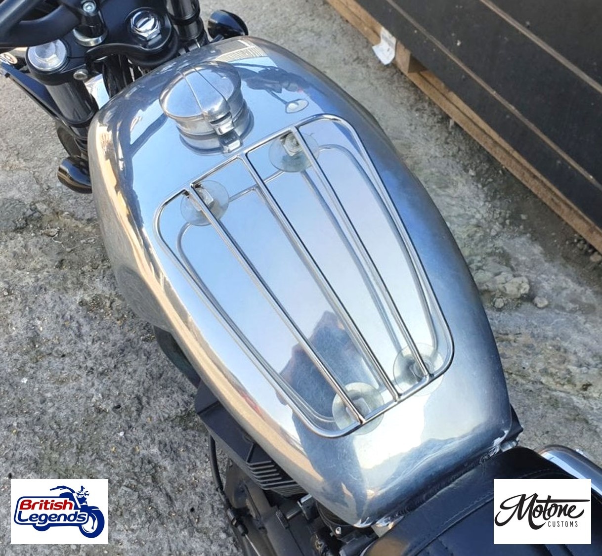 Portaequipajes de Tanque de Inox