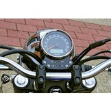 Tableau de Bord Alu Massif pour Triumph Twins