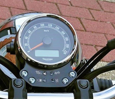 Aluminum Instrument Panel for Triumph Twins