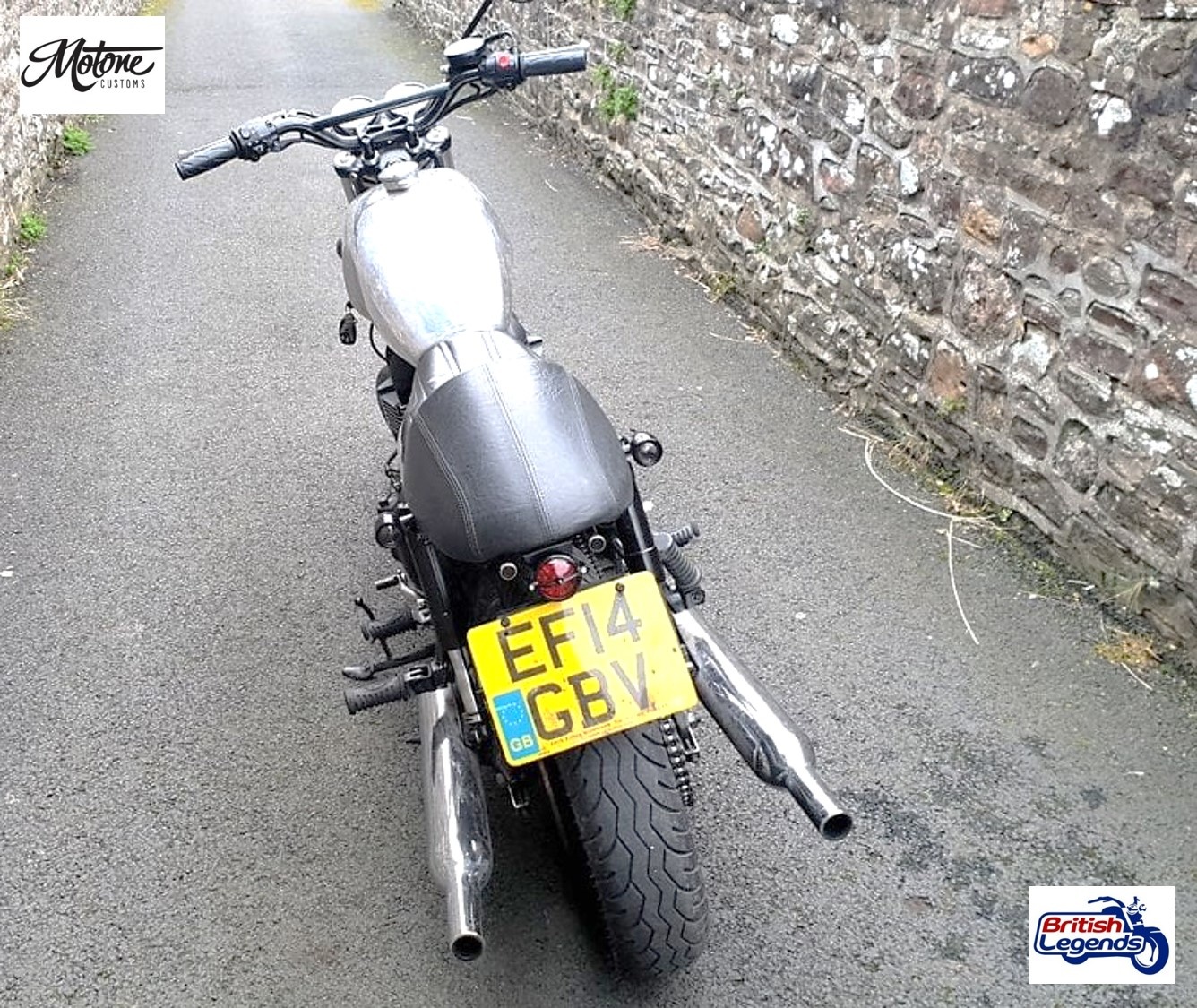 No-Fender Tail Tidy for Triumph Twins 2001-2016