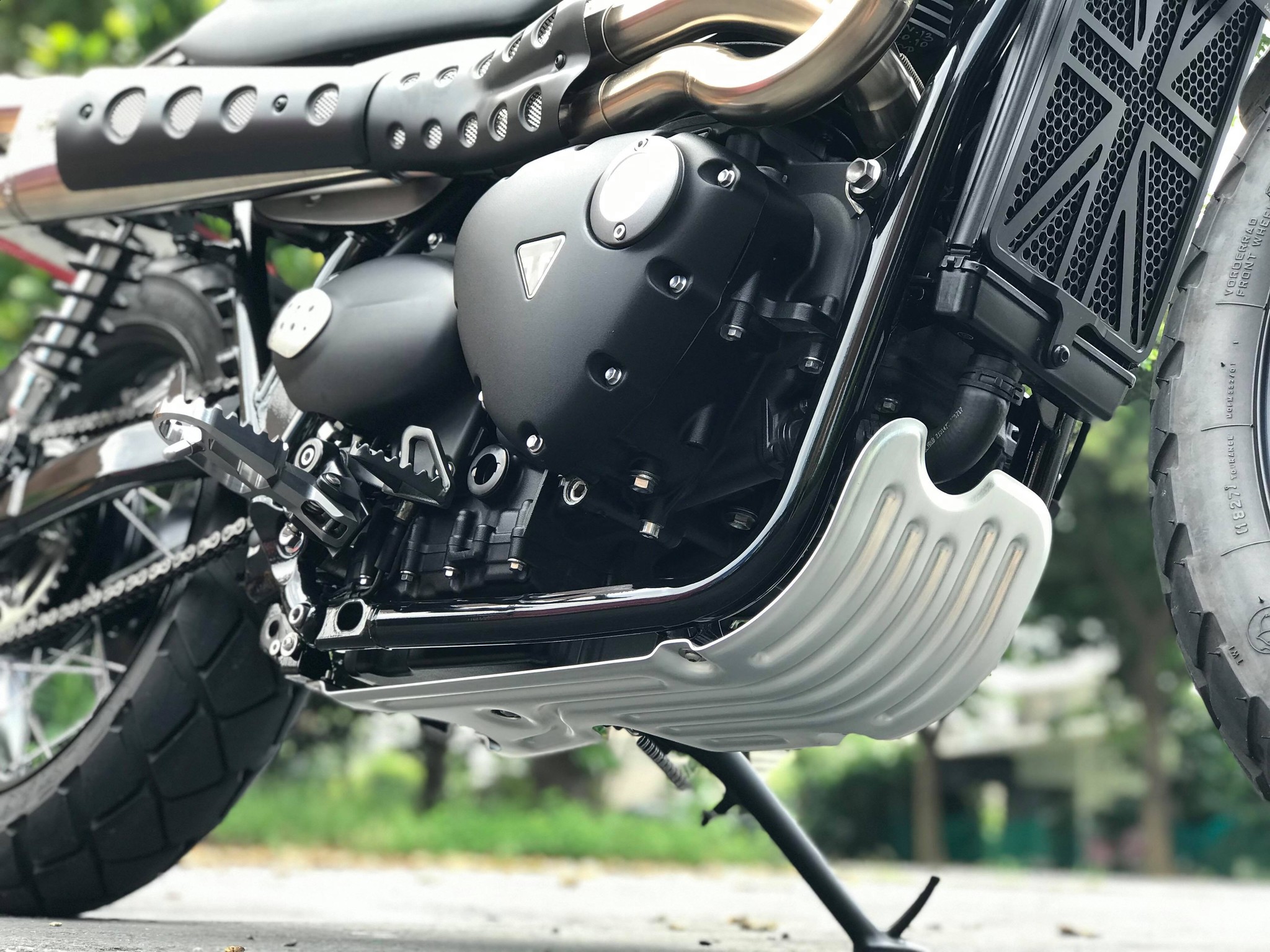 Sabot Moteur pour Triumph Twins 900/1200