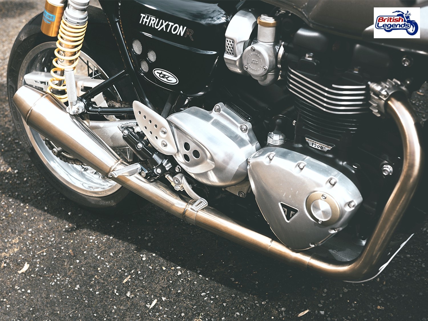 Stainless 2-into-1 for Triumph Thruxton & Speed Twin