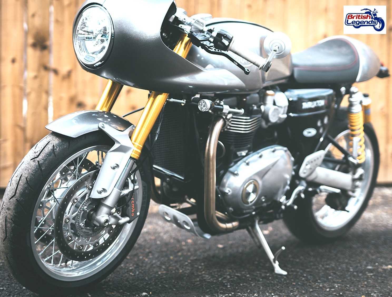 Escape 2 en 1 Inox para Triumph Thruxton & Speed Twin