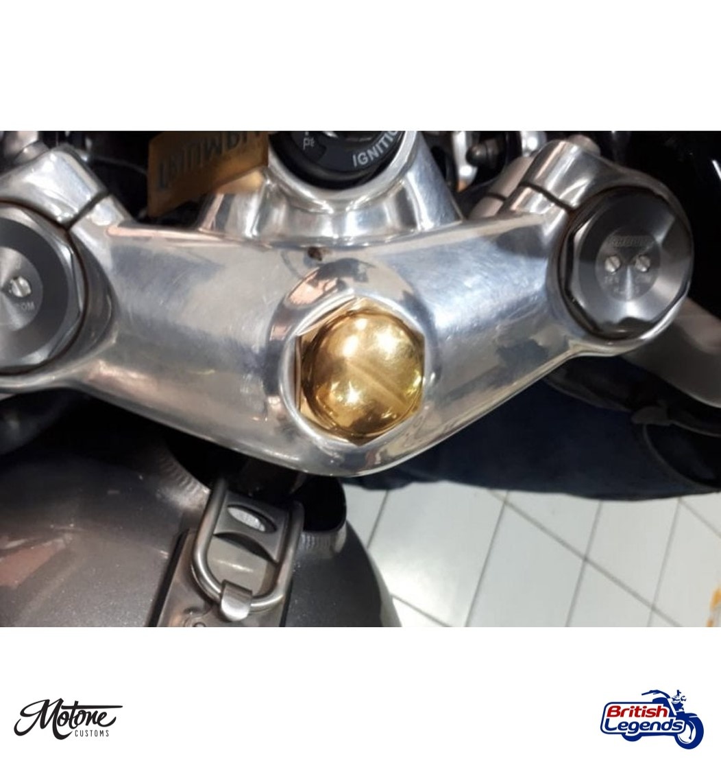 Solid Brass Steering Stem Nut
