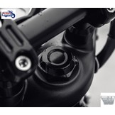 Écrou de Direction Finition Noire pour Triumph Twins