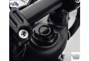 Black Steering Stem Nut