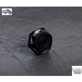 Black Finish Top Yoke Nut for Triumph Twins