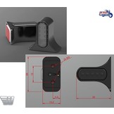 Fourreaux de Fourche avec Clignotants Intégrés