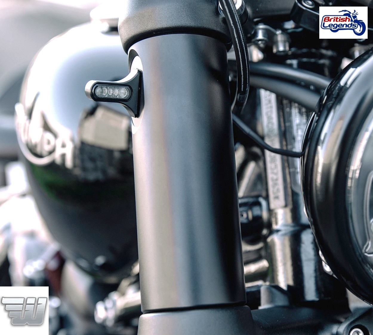 Fourreaux de Fourche avec Clignotants Intégrés