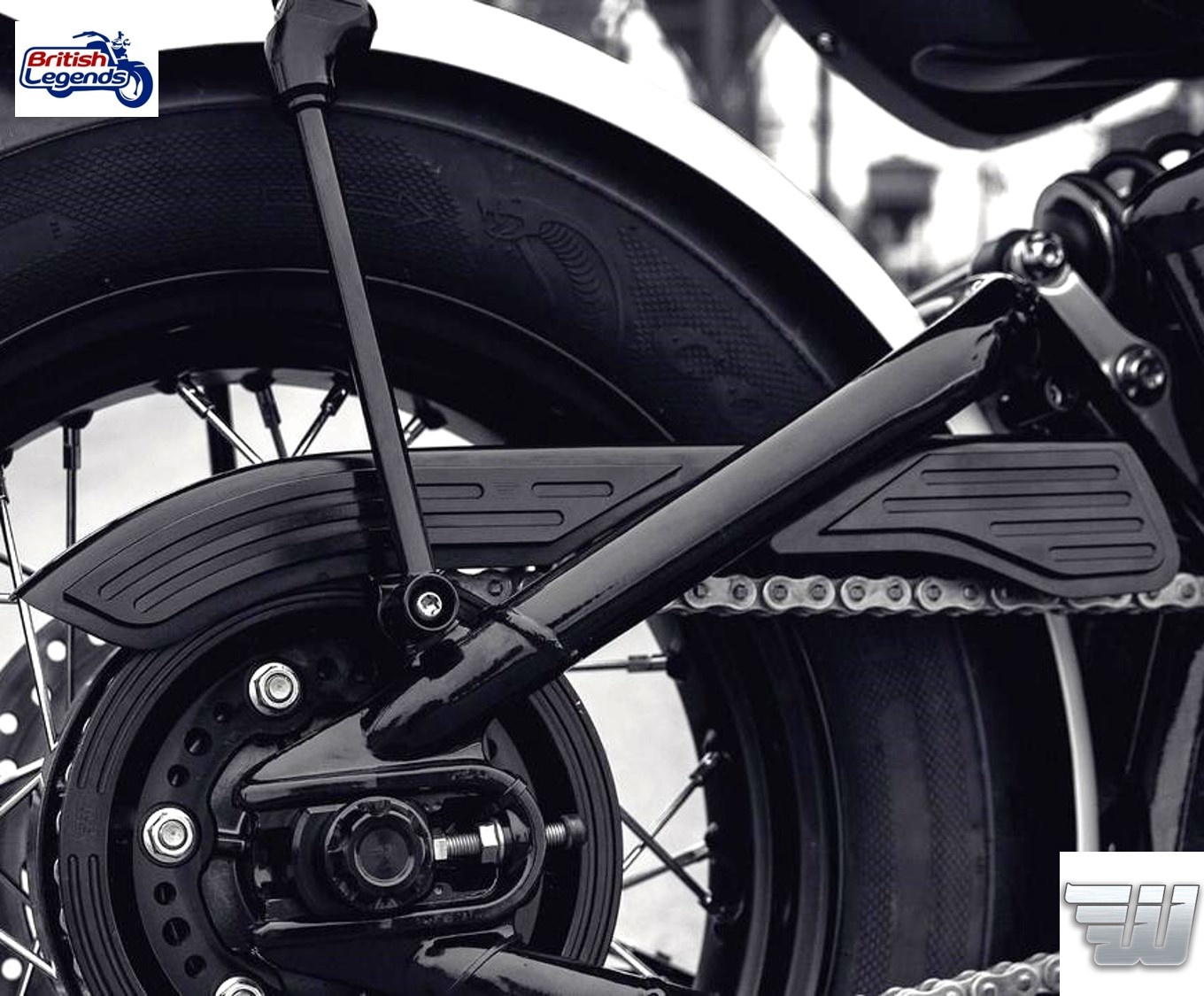 Couvre-Carter de Chaine Triumph Bobber