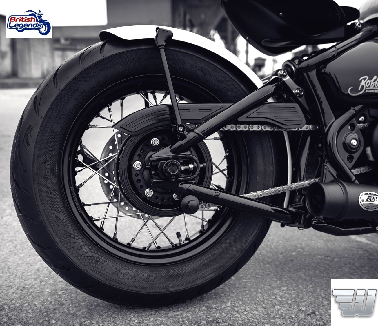 Kit Guardabarros Trasero para Triumph Bobber